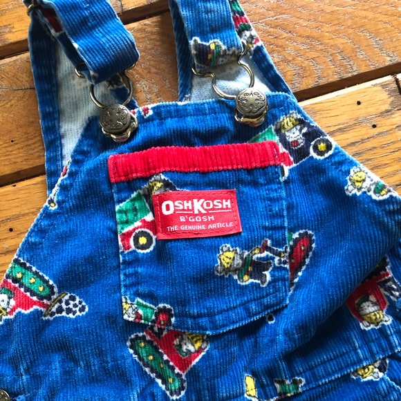 Vintage OshKosh corduroy overalls - Picture 2 of 4